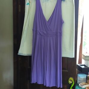 Tall XXL summer dress, rayon knit